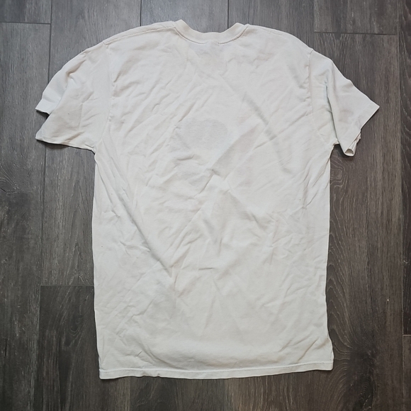 Vintage Jim Morrison The Doors White Cotton T-Shirt Single Stitch Size XL - Picture 5 of 5